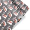 Funny Llama Alpaca Christmas Thick Wrapping Paper, Xmas Gift Wrap for Animal Lover, Fleece Feliz Navidad Theme (12 foot x 30 inch roll) view 1