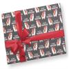 Funny Llama Alpaca Christmas Thick Wrapping Paper, Xmas Gift Wrap for Animal Lover, Fleece Feliz Navidad Theme (12 foot x 30 inch roll) view 3