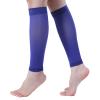 EVOPLECI 15-20mmHg 1 Pair Black Calf Compression Sleeve Men and Women Wide Calf Sleeve Brace Compression Socks for Leg Support, Shin Splint,Pain Relief (DARK BLUE, XX-Large) view 1