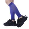 EVOPLECI 15-20mmHg 1 Pair Black Calf Compression Sleeve Men and Women Wide Calf Sleeve Brace Compression Socks for Leg Support, Shin Splint,Pain Relief (DARK BLUE, XX-Large) view 2