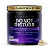 Doctor Formulated Triple Magnesium for Sleep, Calm & Relaxation with Chelated Magnesium Glycinate, L-Theanine, Passionflower & Evodia  Non-Habit, No Melatonin Magnesium Sleep Aid Support Supplement view 1
