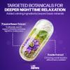 Doctor Formulated Triple Magnesium for Sleep, Calm & Relaxation with Chelated Magnesium Glycinate, L-Theanine, Passionflower & Evodia  Non-Habit, No Melatonin Magnesium Sleep Aid Support Supplement view 3