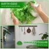Ceiling Fan Cleaner Duster High Ceiling Extended Fan Blade Cleaner from 13 to 50 Inch Reusable Microfiber Ceiling Fan Duster with Extension Handle for Furniture Bookshelves Wall Door (Green) view 4