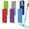 16.5 Inch Reusable Mop Pads Microfiber Spray Mop Replacement Heads for Wet/Dry Mops Compatible with Bona Floor Care System (6 Pack) view 1