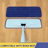 16.5 Inch Reusable Mop Pads Microfiber Spray Mop Replacement Heads for Wet/Dry Mops Compatible with Bona Floor Care System (6 Pack) view 2