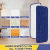 16.5 Inch Reusable Mop Pads Microfiber Spray Mop Replacement Heads for Wet/Dry Mops Compatible with Bona Floor Care System (6 Pack) view 4