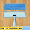 3 Pack 16.5 inch Reusable Mop Pads Microfiber Spray Mop Replacement Heads for Wet/Dry Mops Compatible with Bona Floor Care System (Multicolor ) view 2