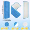 3 Pack 16.5 inch Reusable Mop Pads Microfiber Spray Mop Replacement Heads for Wet/Dry Mops Compatible with Bona Floor Care System (Multicolor ) view 3