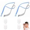 Babyfond 2 Pcs Replacement Headgear for Airfit P10 Headgear, Elastic Adjustable P10 Headgear Strap Compatible with Airfit P10 Nasal Pillow CPAP Mask - Included 2 Straps and 4 Adjustment Clips view 1
