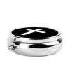 Cross on Black Round Pill Box Streamline Daily Medication Routine view 3