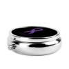 Alzheimers Awareness Round Pill Box Streamline Daily Medication Routine view 3