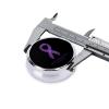 Alzheimers Awareness Round Pill Box Streamline Daily Medication Routine view 4