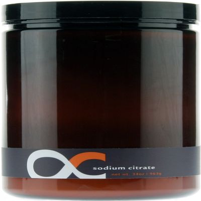 4mular Pure Sodium Citrate in Amber Jar 34 oz