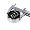 911 Dispatcher Thin Gold Line Round Pill Box Streamline Daily Medication Routine view 4