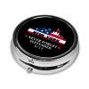 911 Never Forget Round Pill Box Streamline Daily Medication Routine view 2