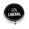 0% Liberal Round Pill Box Streamline Daily Medication Routine view 1