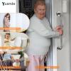 4 Pack 24 Inch Shower Grab Bar, YuanDe Chrome Bathroom Grab Bar Handle w/Anti-Slip Knurled Grip, Stainless Steel Bath Balance Bar,1.25" Diameter Safety Hand Rail Support,Handicap Injury Elderly Senior view 4