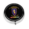 1st Aviation Vietnam Veteran Round Pill Box Streamline Daily Medication Routine view 1
