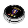 1st Aviation Vietnam Veteran Round Pill Box Streamline Daily Medication Routine view 2
