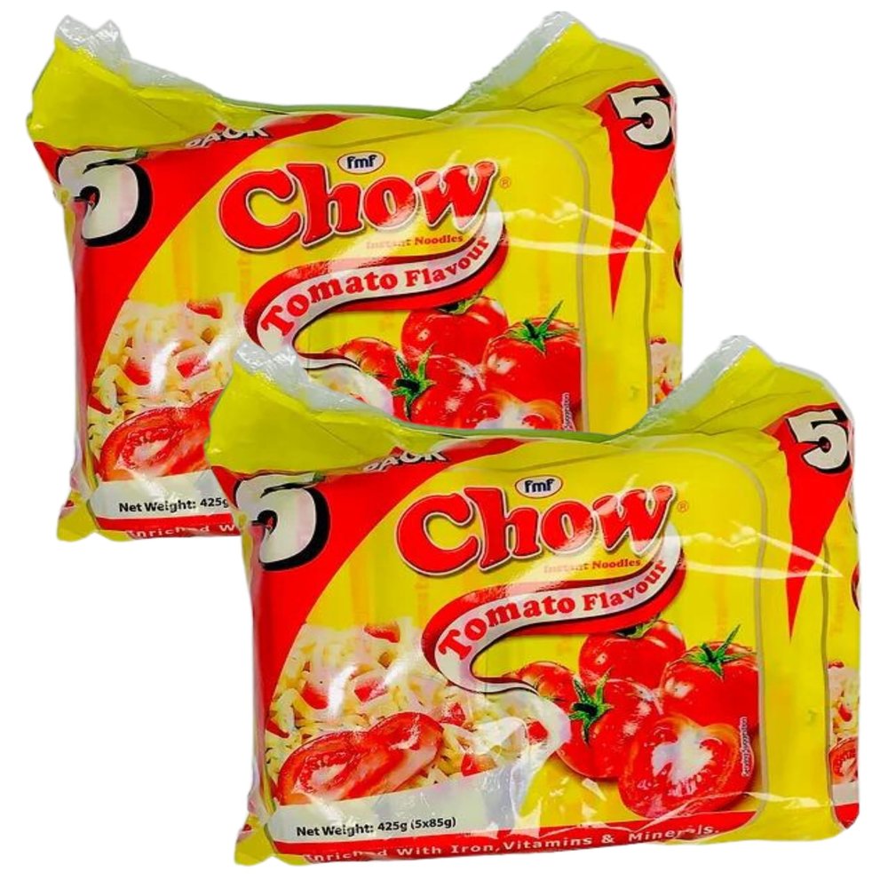 fmf Chow Instant Noodles Tomato Flavor (Pack Of 2 x 10 x 85g) So Yummy...