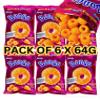 FIJI Jasons Bongo Cheese Snacks (Pack Of 6 x 64g) A natural cheddar cheese flavored baked puffs... view 4