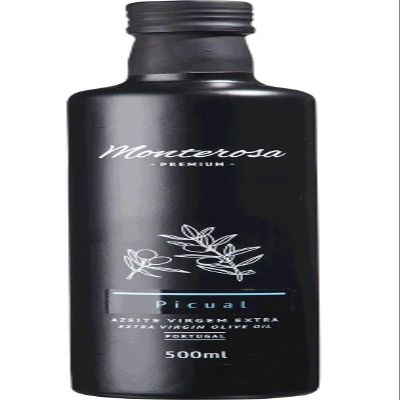 Monterosa Azeite Virgem Extra Picual Premium/Monterosa Extra Virgin Olive Oil Picual Premium - 500ml / 16.90oz Glass Bottle