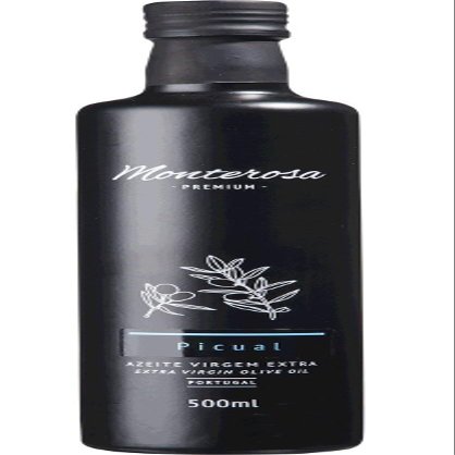 Monterosa Azeite Virgem Extra Picual Premium/Monterosa Extra Virgin Olive Oil Picual Premium - 500ml / 16.90oz Glass Bottle