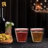 100 Pack Rose Gold Cups For Party - Plastic Cups 9 oz - Party Cups Disposable - Premium Heavy Duty Rose Gold Plastic Cups - Rose Gold Wine Glasses For Wedding - Plastic Wine Glasses/Disposable Cups view 4