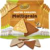 Shibolim Multigrain Salted Caramel Covered Rice Chips, 1.14oz (9 Pack) | Gluten Free | Low Calorie Snack | Chocolate Rice Cakes (1.14, 9) view 1