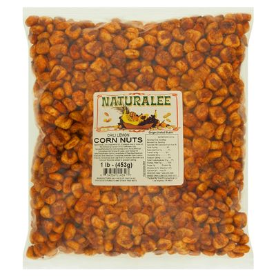 Naturalee Corn Nuts 2 lb - Chili Lemon - High Fiber, Crunchy Snack