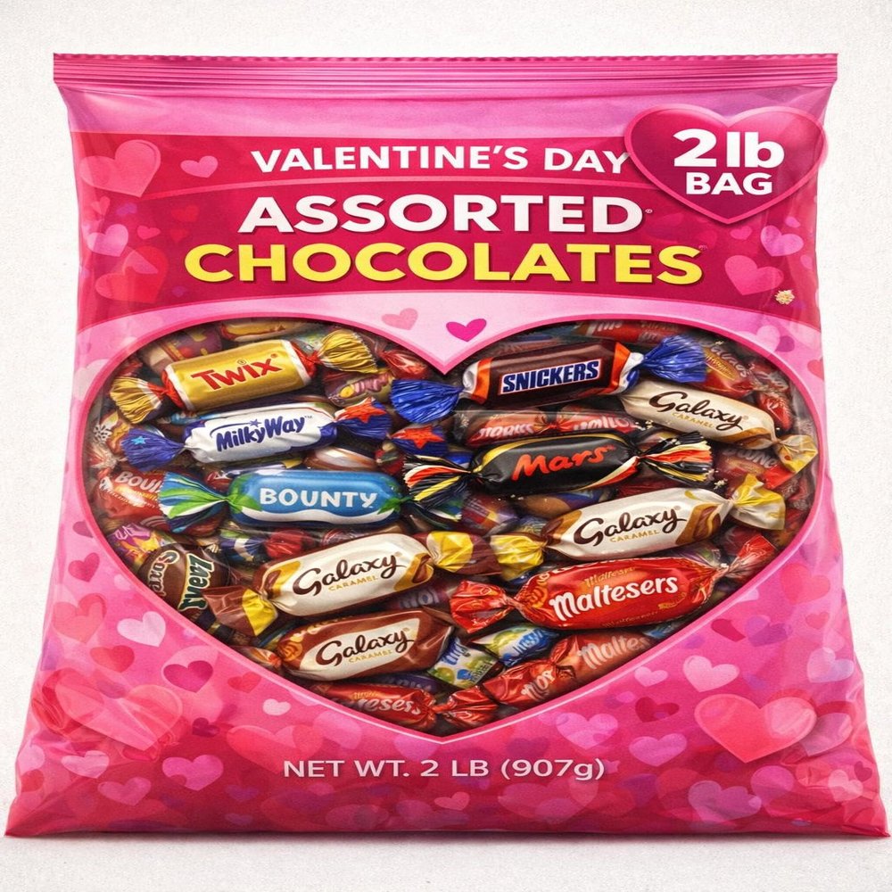 Mothers DAY-CELEBRATION Assorted Wrapped Chocolates 2 Pounds