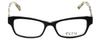 Calabria Ecru Stefani Rectangular Reading Glasses +0.75 Black Clear Brown Men Women view 2