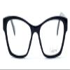 Calabria Enhance 3903 Cat-Eye Reading Glasses +0.50 Black Women view 2