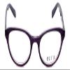 Calabria Ecru Daltrey Cat-Eye Blue Light Blocking Reading Glasses +0.00 Purple Women view 2