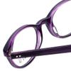 Calabria Ecru Daltrey Cat-Eye Blue Light Blocking Reading Glasses +0.00 Purple Women view 4