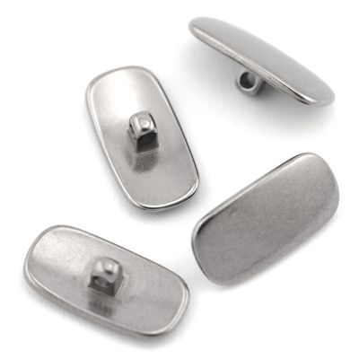 HALLMERS 2 Pairs 12mm x 6mm Wide Titanium Anti Slip Nose Pads Screw Mount Replacement Part - Hypoallergenic Eyeglass Frame Eyeglasses Specs Spectacles