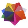 GSHLLO 120 Pcs Colored Cellophane Sheets Cello Wrapping Paper Gift Candy Wrap Sheets Plastic Transparency Sheets for DIY Arts Crafts view 1