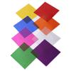 GSHLLO 120 Pcs Colored Cellophane Sheets Cello Wrapping Paper Gift Candy Wrap Sheets Plastic Transparency Sheets for DIY Arts Crafts view 2