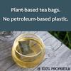 100% Propertea Organic Green Tea Bags,100 Count Eco-Friendly Tea Bags,Hot or Iced,Unsweetened,Low Caffeine, Rich in Antioxidants, Resealable Pouch,Classic Taste view 4