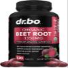 Organic Beet Root Capsules Supplements - 1350mg Beetroot Powder Extract Pills, Organic Beet Root Powder Supplement, Super Nitric Oxide Beets High Circulation Total Vitamins Support - 120 Beets Tablets view 1