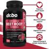 Organic Beet Root Capsules Supplements - 1350mg Beetroot Powder Extract Pills, Organic Beet Root Powder Supplement, Super Nitric Oxide Beets High Circulation Total Vitamins Support - 120 Beets Tablets view 2