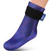Hilph Full Foot Ice Pack Gel Sock for Hot & Cold Therapy - Reusable Cooling Sock for Toe Pain, Plantar Fasciitis & Hot Feet - Easy Slip On Design for Chemotherapy, Postpartum Recovery, 1-Pack, Blue view 1