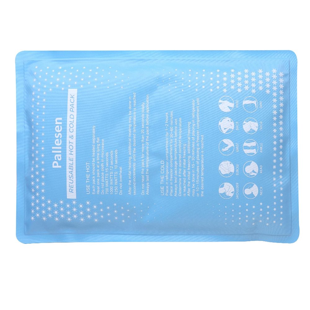 Pallesen Ice Packs for Injuries Reusable, Ice Pack, Shoulder Ice Pack, Gel Ice Packs Reusable, Ice Pack Injury for Pain Relief Cold Pack for Sports Injuries & Post-Surgery Soft, Flexible