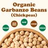 Food to Live Organic Garbanzo Beans, 7 Pounds  Dried Chickpeas, Non-GMO, Kosher, Raw, Sproutable, Bulk view 4