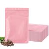 100 Pack Matte Mylar Bags - Smell Proof Bags Mylar Bags for Food Storage Small Business (Pink, 3" X 4.7") view 1
