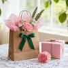 Bobobag 50 Sheets 20"X28" Full Size Pink Tissue Paper Bulk for Gift Bags Valentins Gift Wrapping Weddings Birthday Arts Craft Party Decoration view 3