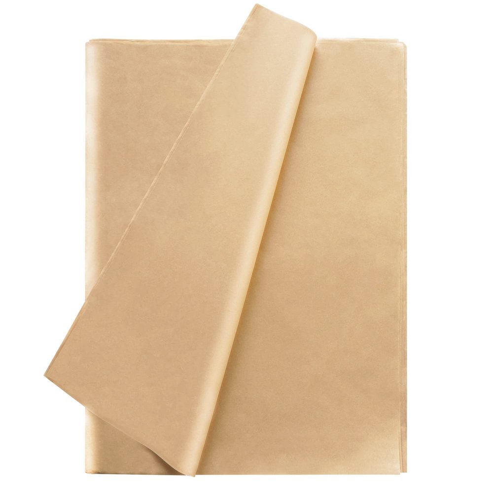 Bobobag 50 Sheets 20"X28" Full Size Brown Tissue Paper Bulk for Gift Bags Gift Wrapping Weddings Birthday Showers Arts Craft Party Decoration
