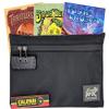 Califari Lockable Smell Proof Stash Bag Pouch Case Container (11x7)  Durable 100% Odor Proof Lined Bag with Combination Lock  Great for Travel - Safe Discreet Durable & Weatherproof (MAUI Wowie) view 2