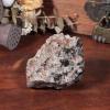 SUNYIK Natural Epidote Stone Geode Cluster, Rough Raw Crystal Rocks Mineral Specimen for Reiki Healing Home Decoration, 200-299g view 4