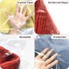 Clear Resealable Cellophane Plastic Bags Self Adhesive for Packaging Shirts, Clothing and Products,100 Pcs 14x20 Inches Self Sealing Cellophane Bags view 4